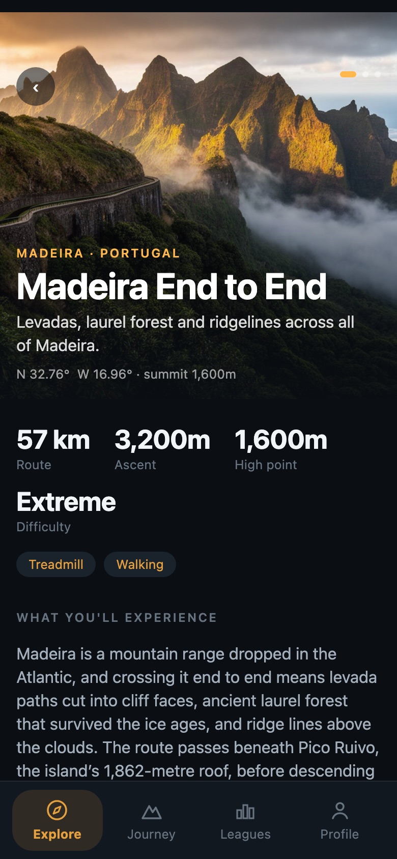 Madeira end to end expedition